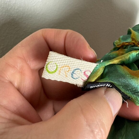 Sarong 100% silk Multicolor - Picture 7 of 8